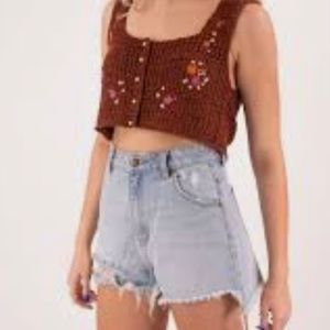 Free People Wild flower Cardi